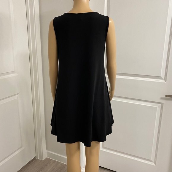 Alfani Swing Silhouette Sleeveless Tunic Top. Black. Small. Cute. Chick. Casual - Picture 7 of 10